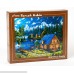 Vermont Christmas Company Forest Cabin Jigsaw Puzzle 1000 Piece B079Y9BVYT